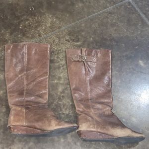 Women’s Steve Madden leather riding boots